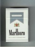 Marlboro white and grey cigarettes hard box Marlboro white and grey cigarettes hard box