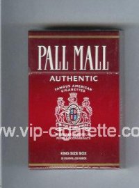 Pall Mall Famous American Cigarettes Authentic cigarettes hard box