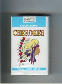 Cherokee Ultra Light kings cigarettes Special Blend