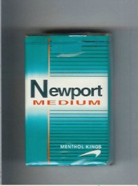 Newport Medium Menthol cigarettes soft box