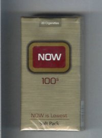 Now 100s Now is Lowest cigarettes soft box