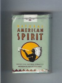 Natural American Spirit Medium grey cigarettes soft box