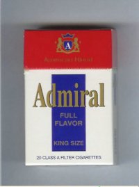 Admiral Full Flavor cigarettes