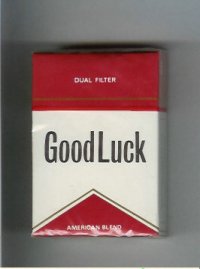 Good Luck American Blend Dual Filter cigarettes hard box