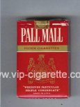 Pall Mall Filter Cigarettes red and gold cigarettes soft box