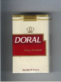 Doral Full Flavor cigarettes soft box