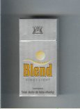 Blend Light silver cigarettes Sweden