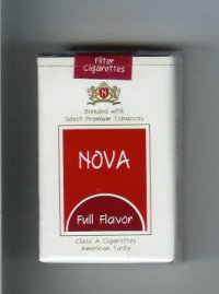 Nova Full Flavor cigarettes soft box