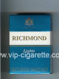 Richmond Lights cigarettes hard box