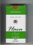 Hava Club cigarettes 100s Menthol soft box