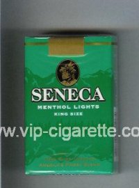Seneca Menthol Lights cigarettes soft box