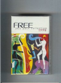 Free Jazz Pack Collection 1998 Cigarettes hard box Free Jazz Pack Collection 1998 Cigarettes hard box