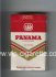 Panama Filter Kings white and red cigarettes soft box