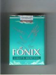 Fonix Lights Menthol cigarettes soft box