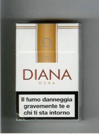 Diana Special Blend Ocra cigarettes hard box