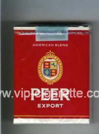 Peer Export American Blend 25 red cigarettes soft box