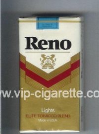 Reno Lights 100s cigarettes soft box