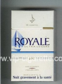 Royale Ultra Legere 100s cigarettes hard box