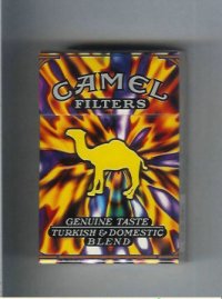 Camel Genuine Taste Turkish Domestic Blend Filters hard box cigarettes
