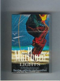 Marlboro Lights Filter cigarettes hard box