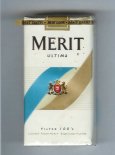 Merit Ultima Filter 100s cigarettes soft box