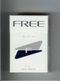 Free Box F Your Choice white and grey and black Cigarettes hard box Free Box F Your Choice white and grey and black Cigarettes hard box