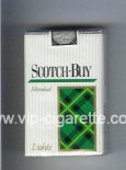 Scotch-Buy Lights Menthol cigarettes soft box