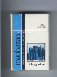 Manhattan American Blend cigarettes hard box
