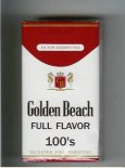Golden Beach Full Flavor 100s Selected Fine Tobaccos Filter cigarettes soft box Golden Beach Full Flavor 100s Selected Fine Tobaccos Filter cigarettes soft box