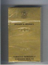 Benson Hedges 100s Luxury Length cigarettes