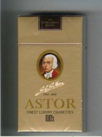 Astor 100s Cigarettes Finest Luxury 1763-1848