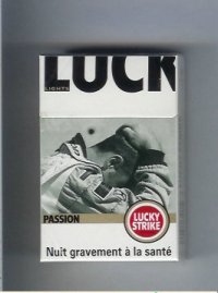 Lucky Strike Passion Lights cigarettes hard box