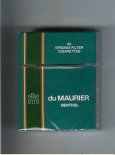 Du Maurier Menthol cigarettes hard box