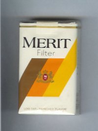 Merit Filter cigarettes soft box