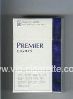 Premier Lights cigarettes hard box