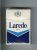 Laredo King Size cigarettes hard box