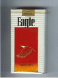 Eagle 20s Lights 100s cigarettes soft box