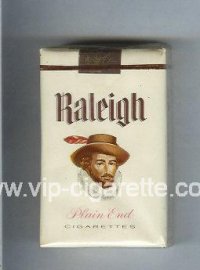 Raleigh Plain End cigarettes white soft box