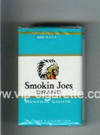 Smokin Joes Brand Menthol Lights cigarettes soft box