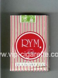 Rym Filtre cigarettes red and white soft box