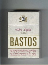 Bastos Ultra Lights Filter cigarettes