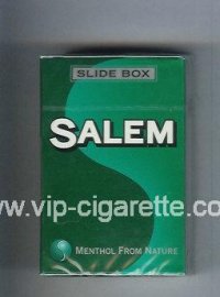 Salem with S cigarettes hard box