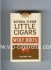 Wolf Bros Little Cigars Naturel Flavored Cigarettes white and brown soft box