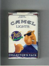 Camel Collectors Pack Joes Place Lights cigarettes soft box