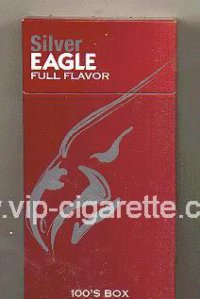 Silver Eagle Full Flavor 100s BOX cigarettes hard box