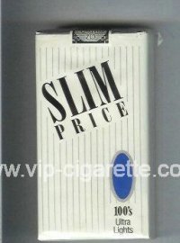 Slim Price 100s Ultra Lights cigarettes soft box