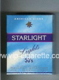 Starlight Lights American Blend 30 Cigarettes hard box