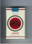 Lucky Strike Luckies An American Original Filters cigarettes soft box
