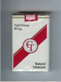 CT Full Flavor cigarettes kings natural tobaccos