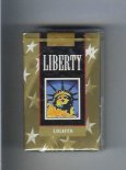 Liberty Lights cigarettes soft box